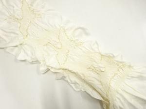 正絹　絞り　帯揚げ